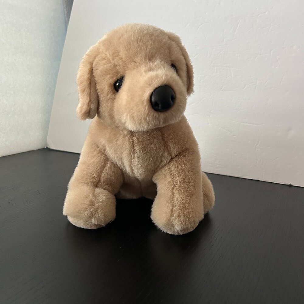 Douglas Cuddle Toys Yellow Lab 9 Inch Plush Stuffed Animal Toy Realistic